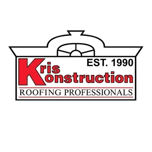 Kris Konstruction Roofing Logo